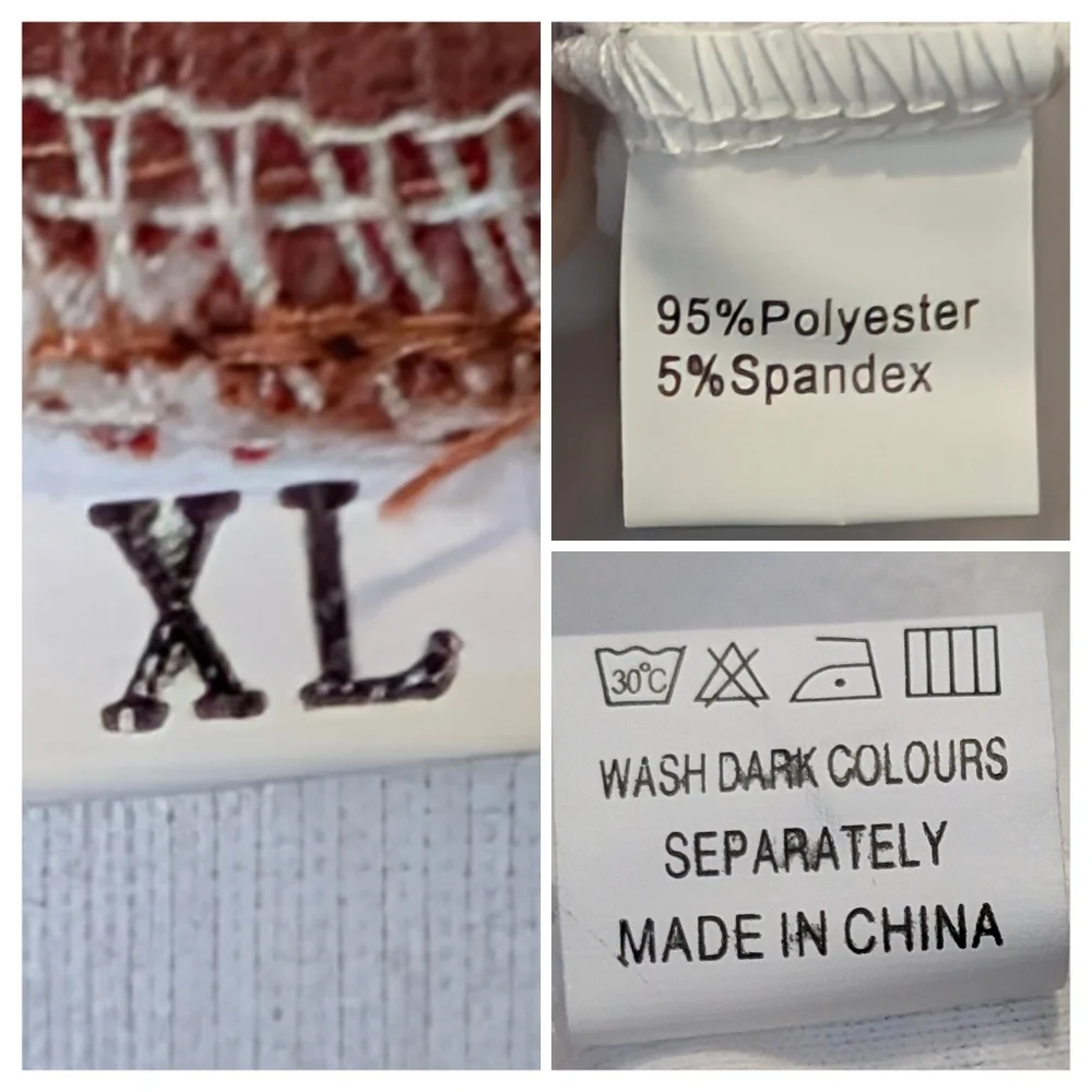 New Brown & White Aztec Top With Metal Buttons - Picture 9 of 15